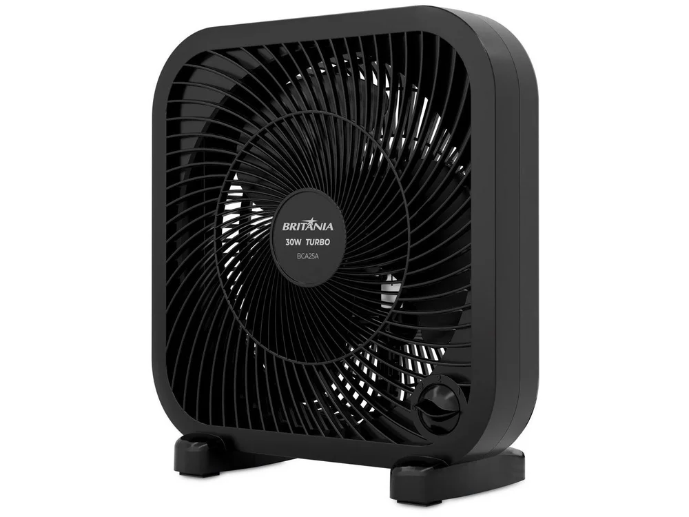 Imagem 3 de 5 do produto Ventilador Circulador Britânia 30w3 Velocidades Bca25a - 110v