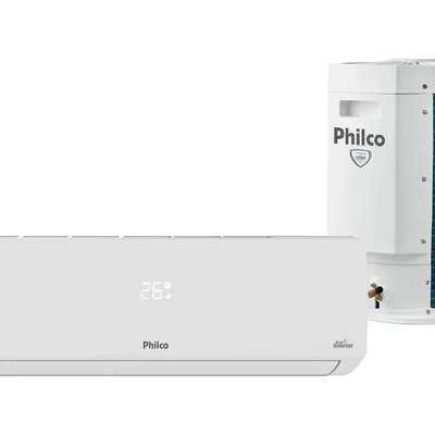 Ar Condicionado Split Philco Hi Wall Eco Inverter 18.000 BTU/h Quente e Frio Monofásico Branco PAC18000IQFM15 - 220V