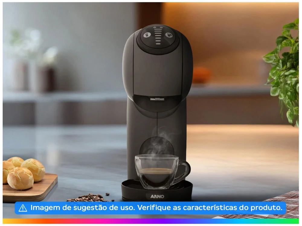 Imagem 15 de 20 do produto Cafeteira Arno Dolce Gusto Genio S Basic Grafite - Dgs5 - 220v