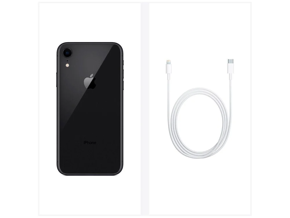 iPhone XR Apple 64GB Preto 6,1? 12MP iOS