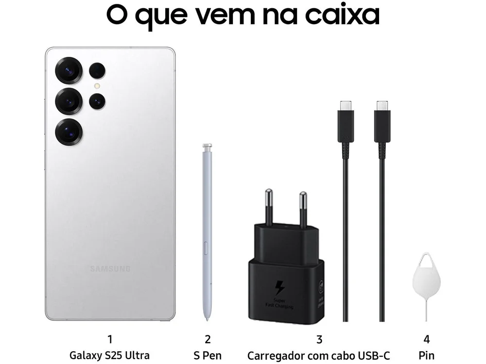 Samsung Galaxy S25 Ultra 5G 256GB Galaxy AI Titâni