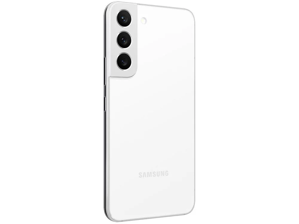 Smartphone Samsung Galaxy S22 256GB Branco 5G Octa