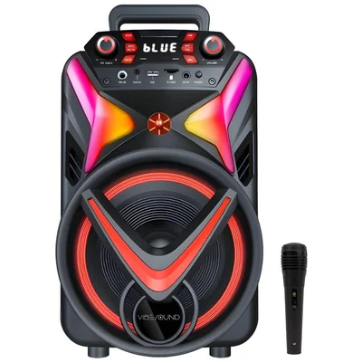 Caixa De Som Vibesound V8 Power 340w Rms - Vs002