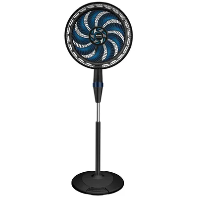 Ventilador de Coluna Arno X-Treme 9 VE9C 40cm 9 Pás 3 Velocidades Preto e Azul Escuro 2720018339