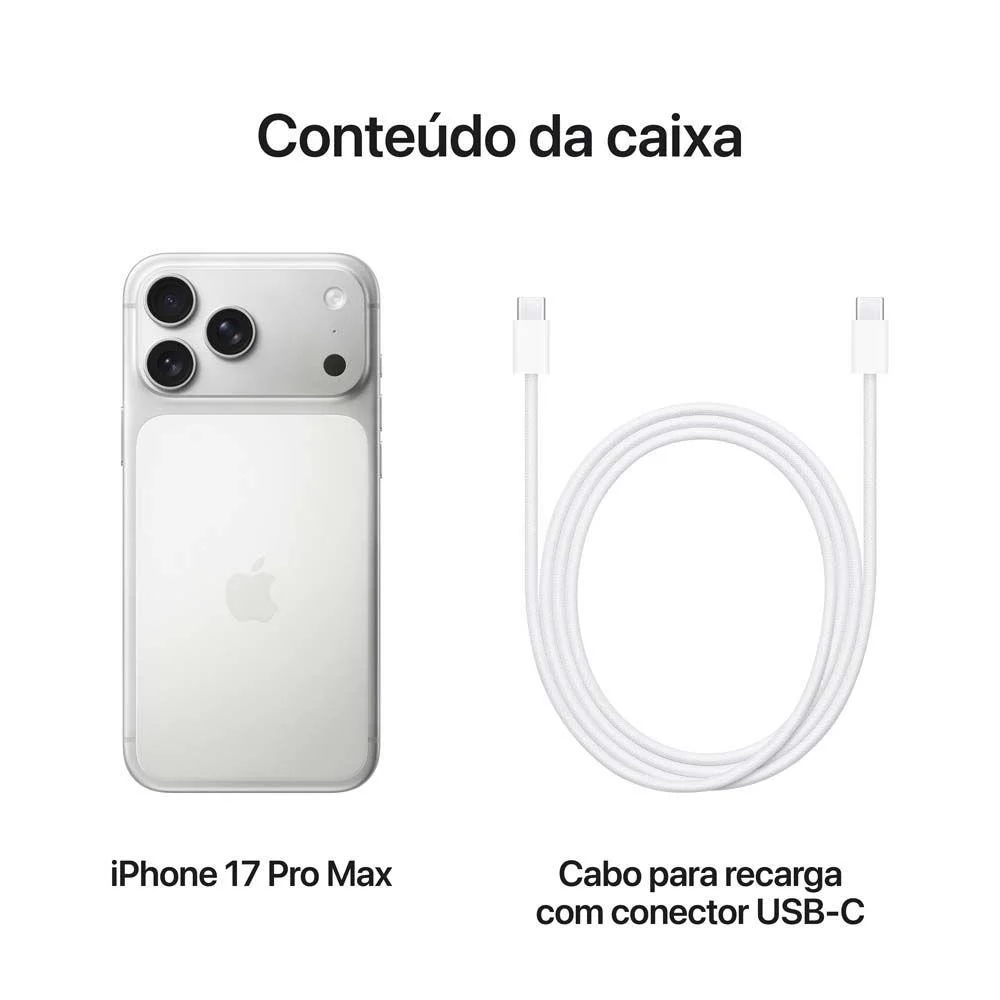 Apple iPhone 17 Pro Max 2TB Prateado 6,9