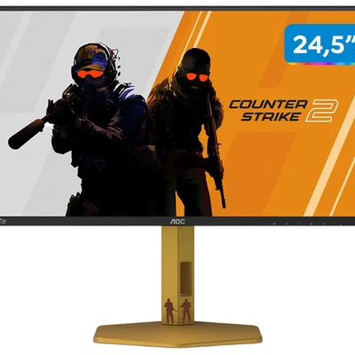 Monitor Gamer Agon Cs2 25” Aoc Full Hd, 310hz, 0.3ms Com 10000:1 De Contraste - Cs25g/78 - Bivolt