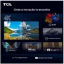 Smart TV 55" TCL 4K UHD QLED 55P7K Google TV AiPQ Google Assistente 3 HDMI 1 USB 12