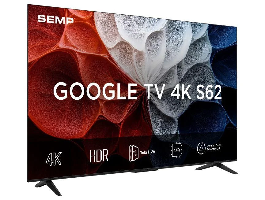 Smart TV 50"" SEMP 4K UHD LED 50S62 Google TV AiPQ Google Assistente 3 HDMI - view 12
