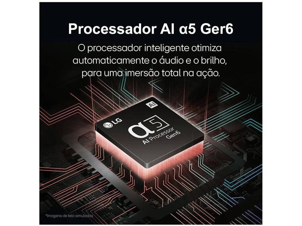 Smart TV 43" Full HD LCD LG 43LR6700PSA AI Processor Wi-Fi e Bluetooth 2 HDMI 1 USB Smart TV 43" Full HD LCD LG 43LR6700PSA AI Processor Wi-Fi e Bluetooth 2 HDMI 1 USB