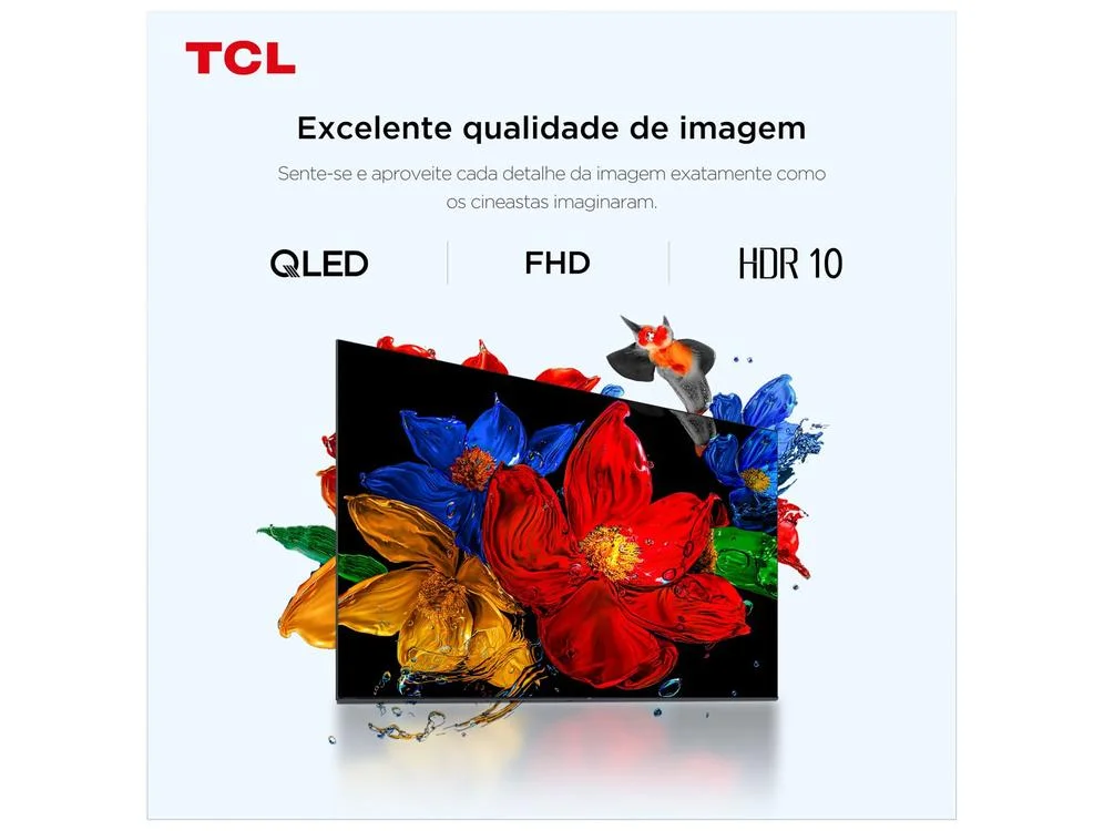 Smart TV 40"" TCL Full HD QLED 40S5K Google TV 2 HDMI - view 12