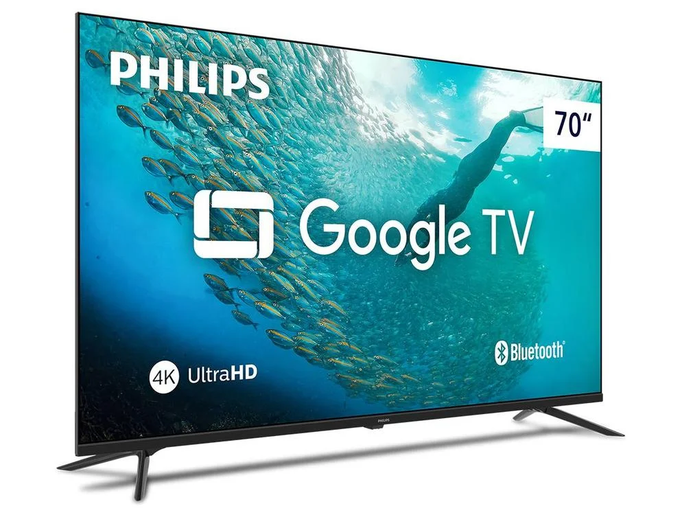 Imagem 10 de 10 do produto Smart TV 70" Philips 4K UHD DLED 70PUG7019/78 Google TV Quad Core Google Assistente 3 HDMI