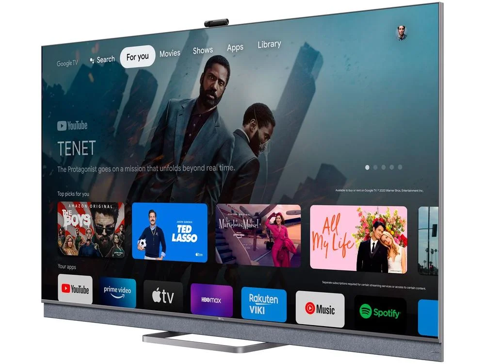 Smart TV 55”4K Mini LED TCL 55C825 VA 120Hz - view 10