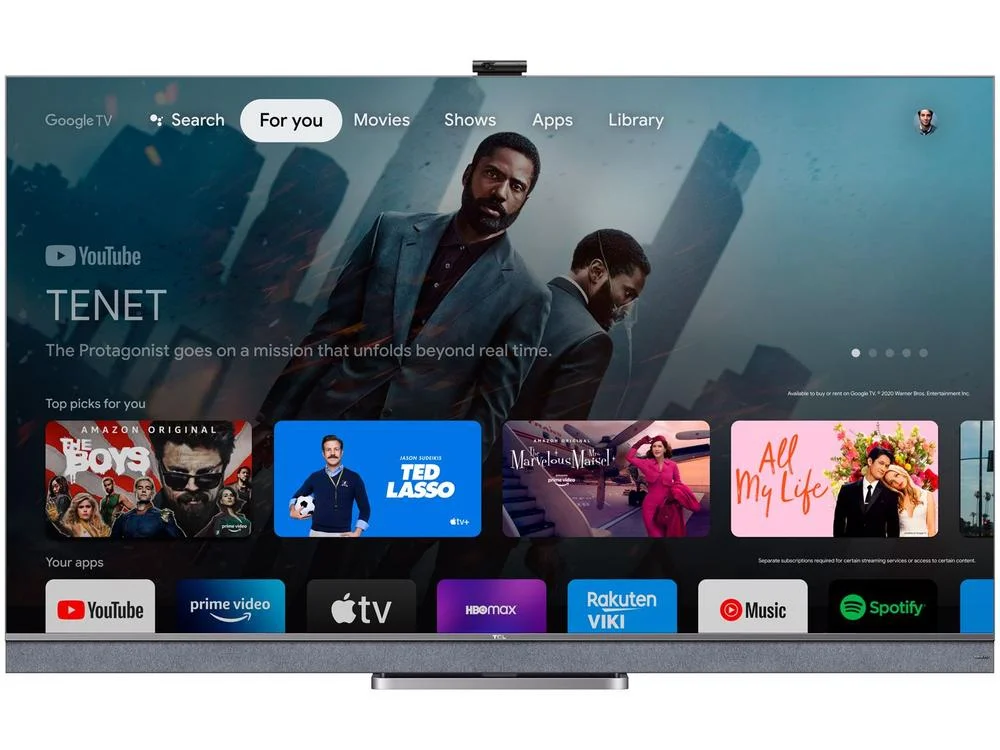 Smart TV 55”4K Mini LED TCL 55C825 VA 120Hz - view 11