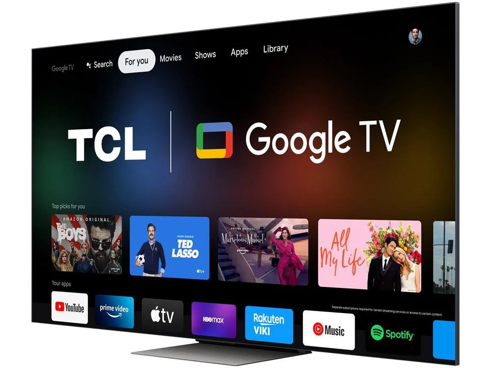 Imagem 9 de 13 do produto Smart TV 65” 4K QLED TCL 65C835 120Hz