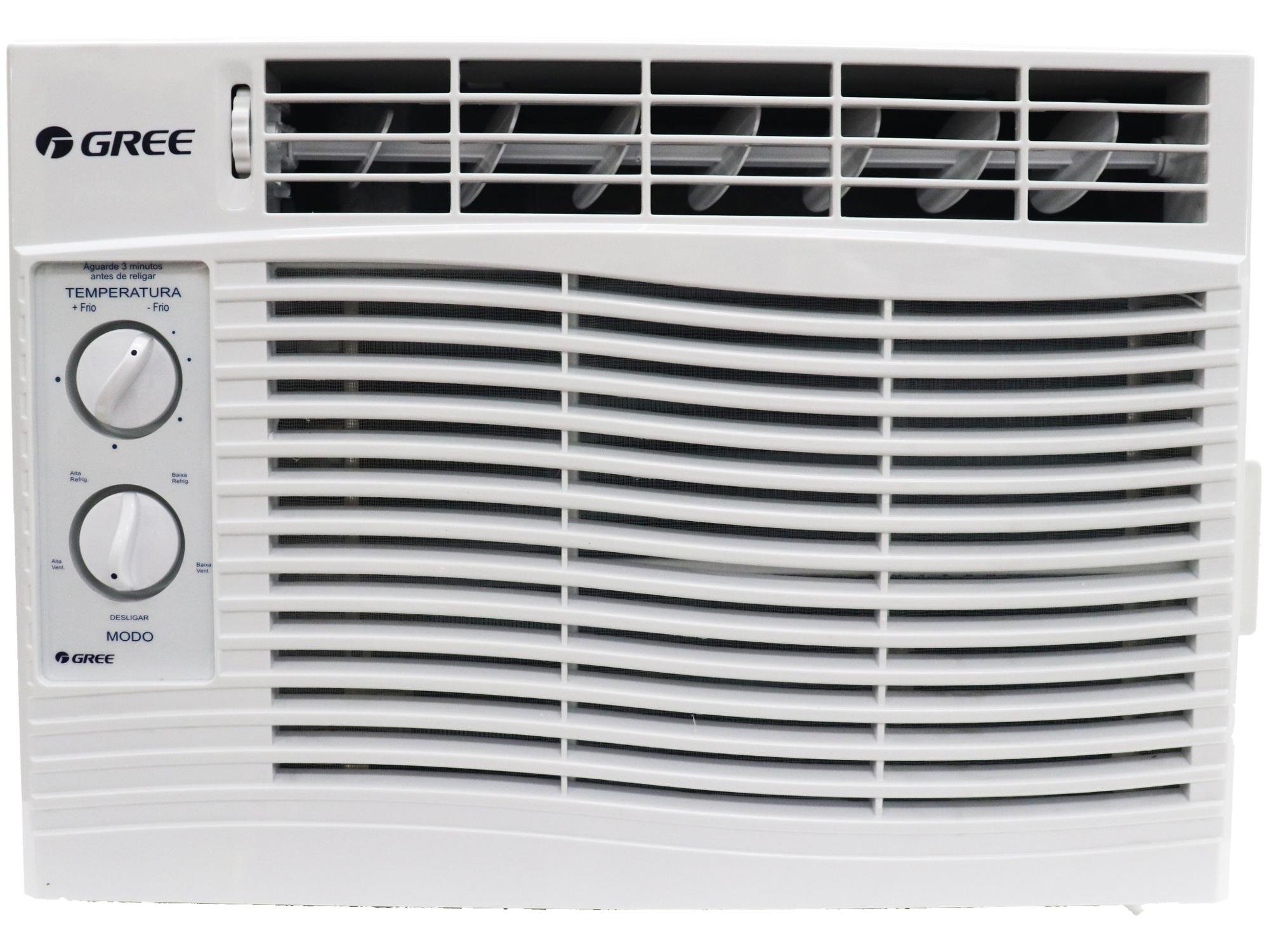 Ar-condicionado Janela Gree 7.000 BTUs Frio GJC07BV-A6N