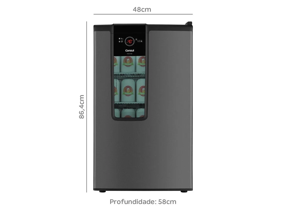 Cervejeira Consul Titanium 82L Display Na Porta - view 12