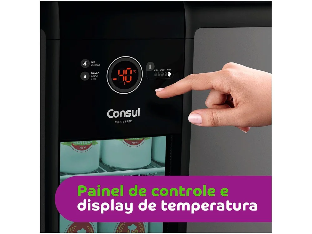 Cervejeira Consul Titanium 82L Display Na Porta - view 8