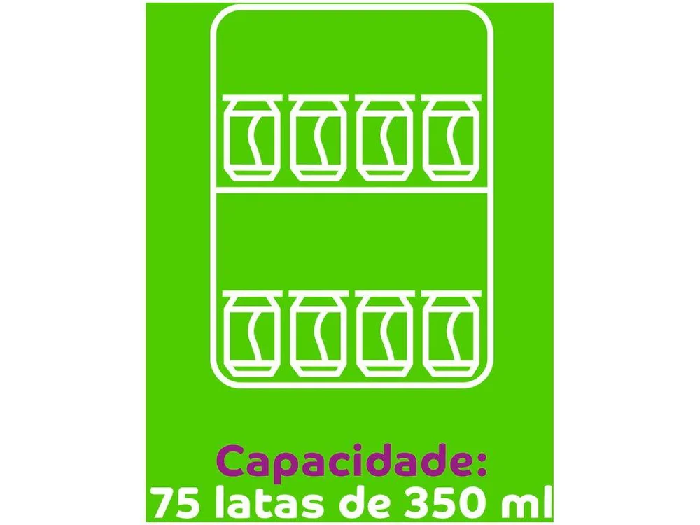 Cervejeira Consul Titanium 82L Display Na Porta - view 4