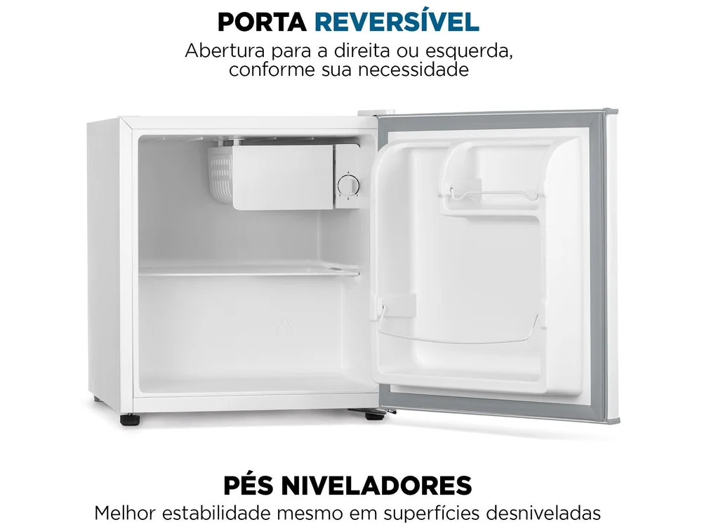 Frigobar Mondial 46L Branco e Cinza FGB-01-W50 - view 5