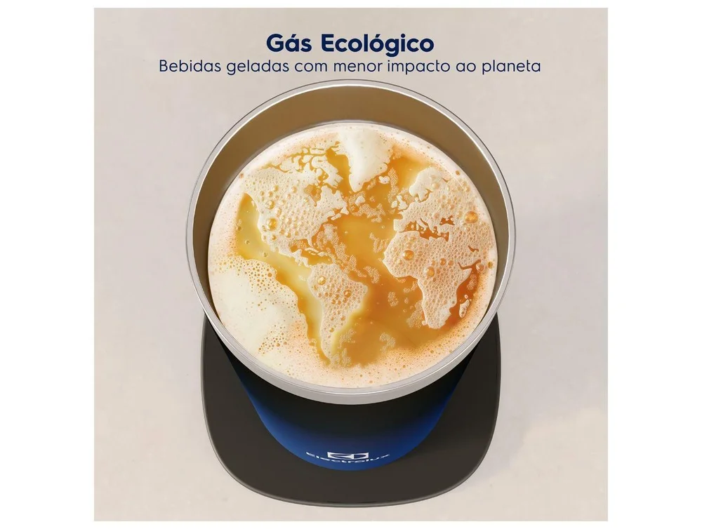 Cervejeira Electrolux Home Bar EB10C Vertical Preta 108,5L Frost Free