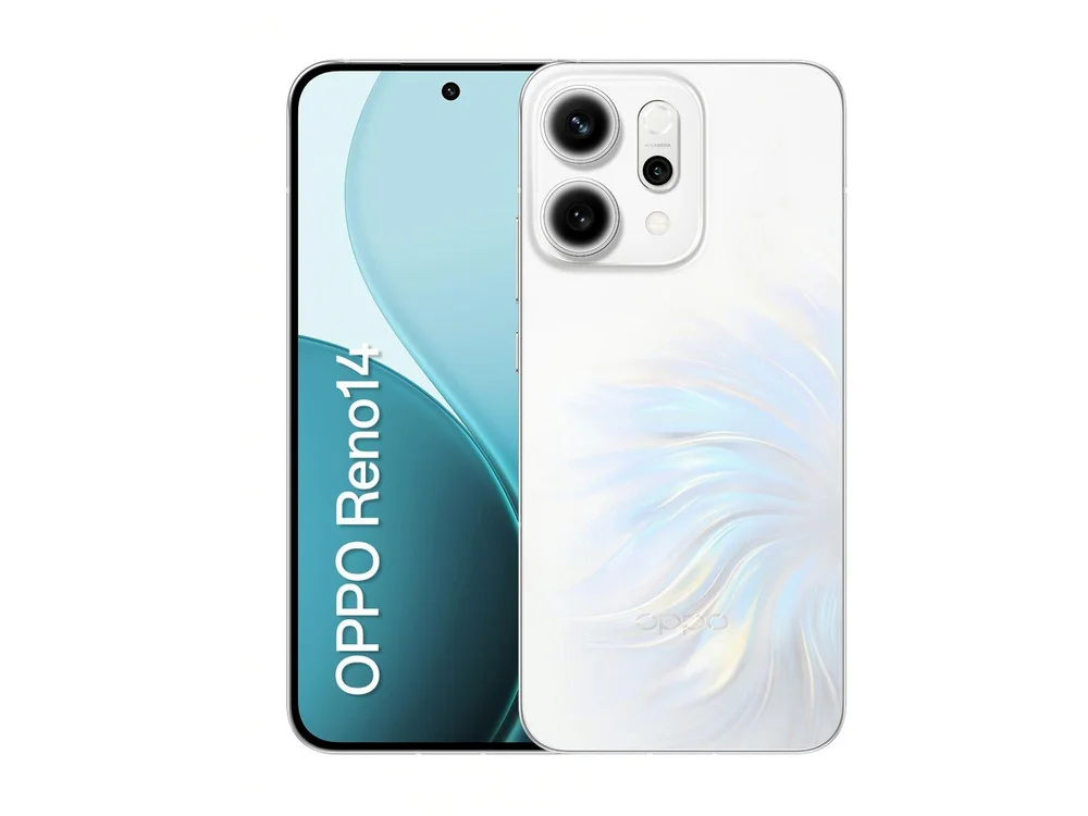 Smartphone OPPO Reno14 512GB 5G 12GB RAM Branco Pé