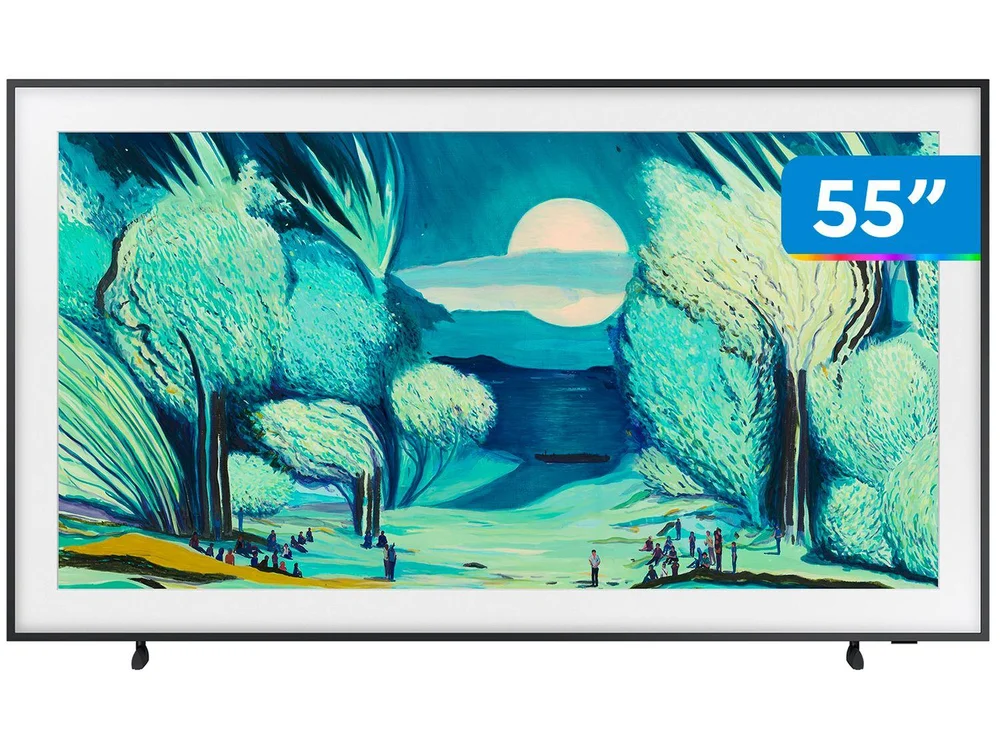 Smart TV 55 Samsung 4K The Frame LS03F QN55LS03FAGXZD Tizen 2025