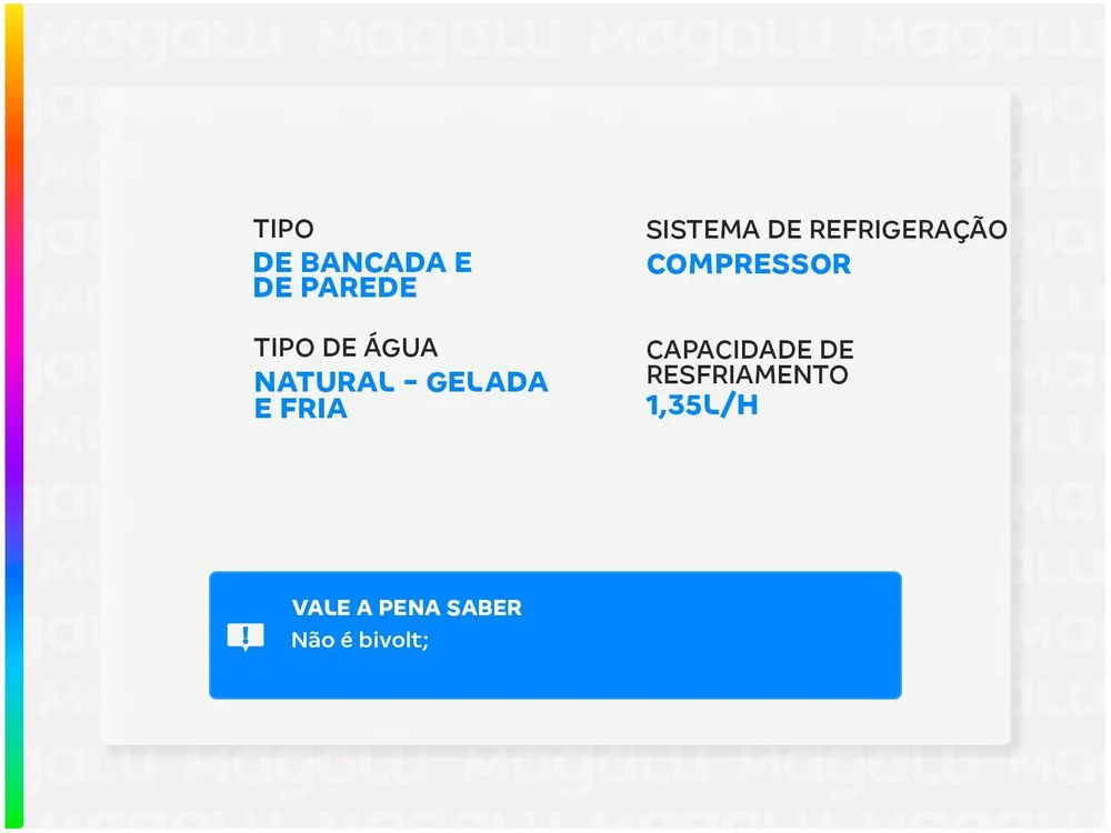Imagem 2 de 13 do produto Purificador de Água Consul CPB36AF Com Refrigeração por Compressor Titanium