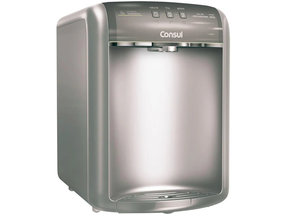 Imagem 3 de 13 do produto Purificador de Água Consul CPB36AF Com Refrigeração por Compressor Titanium