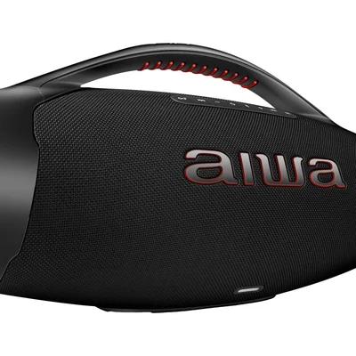 Caixa de Som Aiwa Boombox Plus AWS-BBS-01-B Bluetooth Amplificada 200W USB