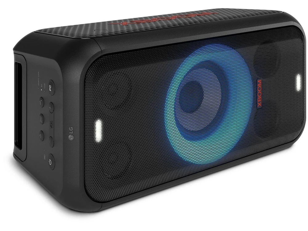 Caixa de Som LG Xboom XL5T Bluetooth Portátil IPX4 200W RMS Iluminação de Festa e Visor de Pixel LED - view 2