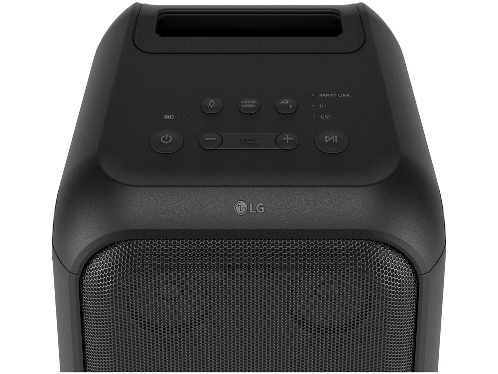 Caixa de Som LG Xboom XL5T Bluetooth Portátil IPX4 200W RMS Iluminação de Festa e Visor de Pixel LED - view 5
