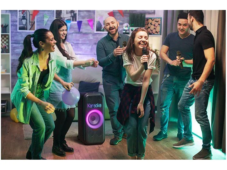 Caixa de Som LG Xboom XL7T Bluetooth Portátil 250W Iluminação de Festa e Visor de Pixel LED - view 5
