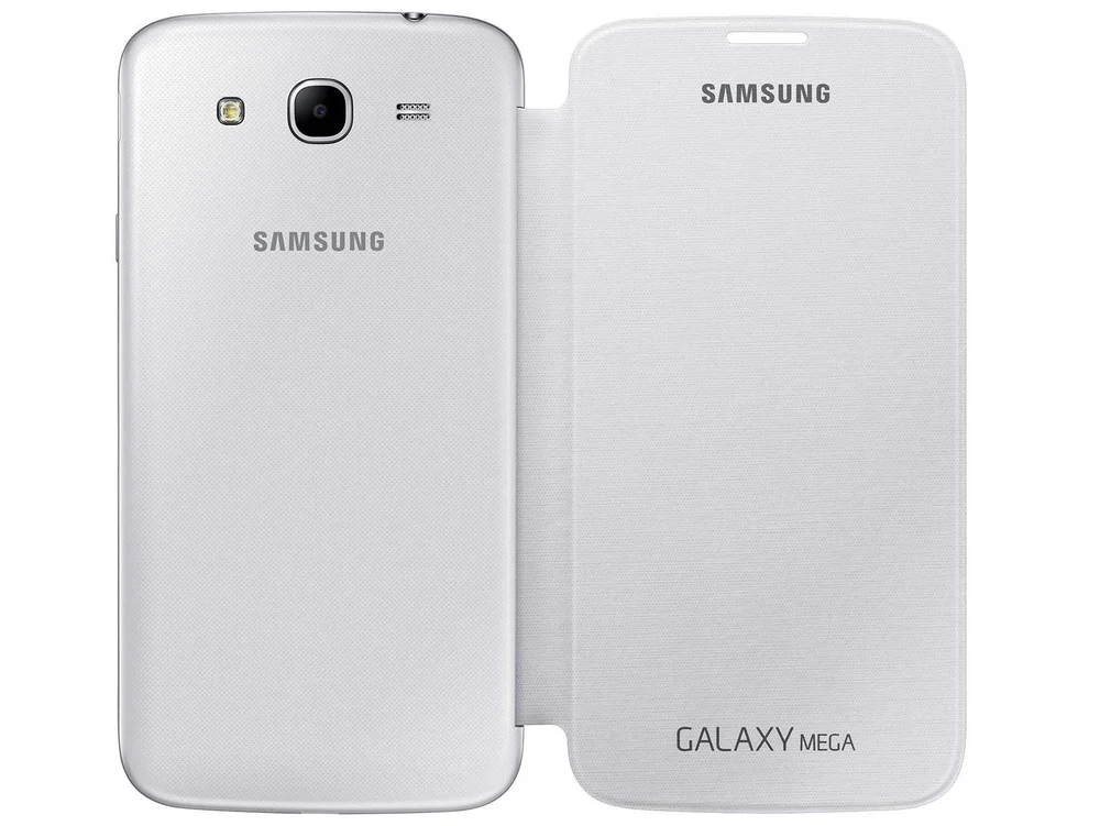 Imagem 2 de 2 do produto Capa Protetora Flip Cover para Galaxy Mega
