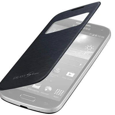 Capa Protetora S View Cover para Galaxy S4 Mini