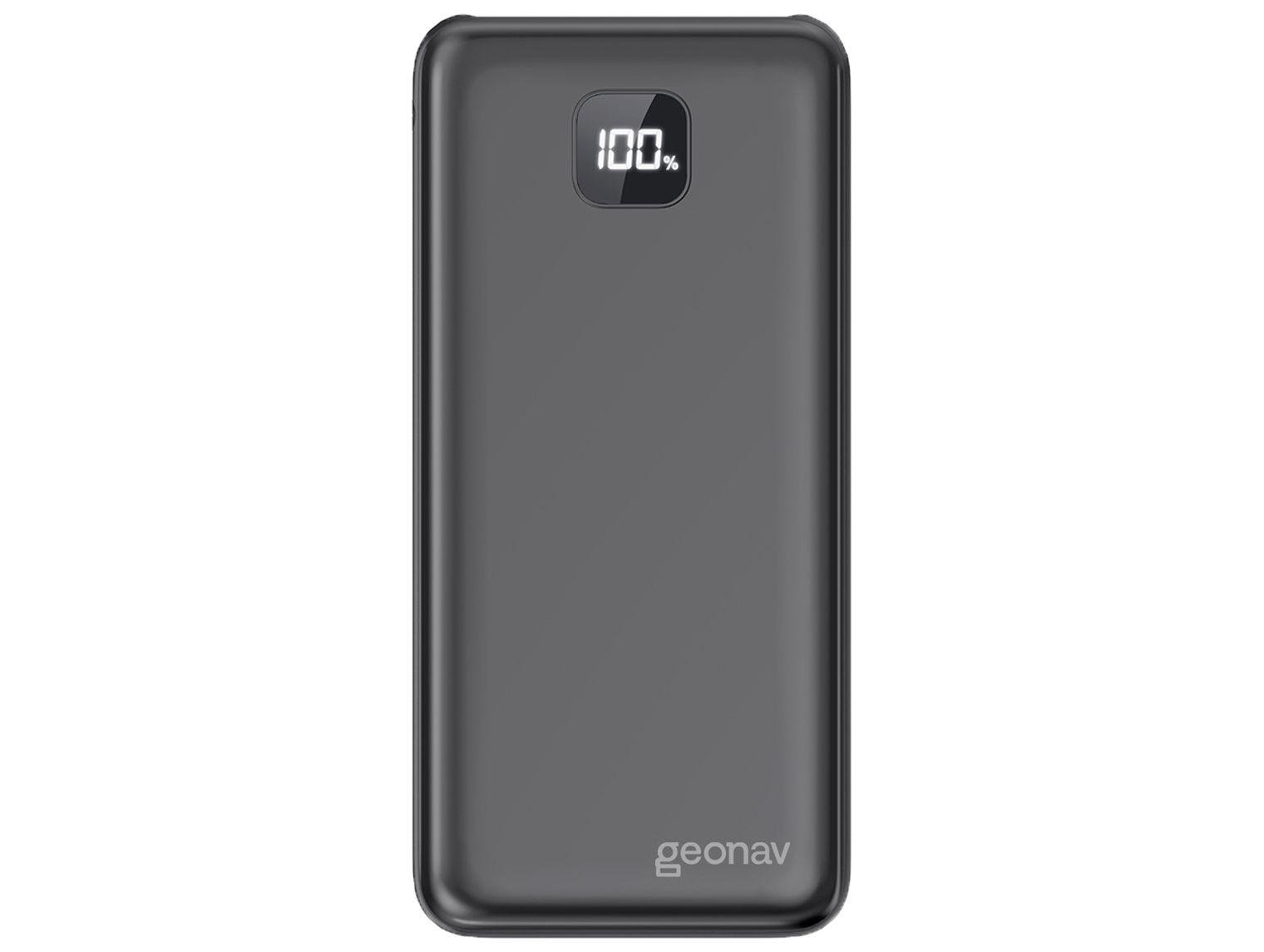 Carregador Portátil/Power Bank 10.000mAh Geonav Energia Turbo Slim Charge