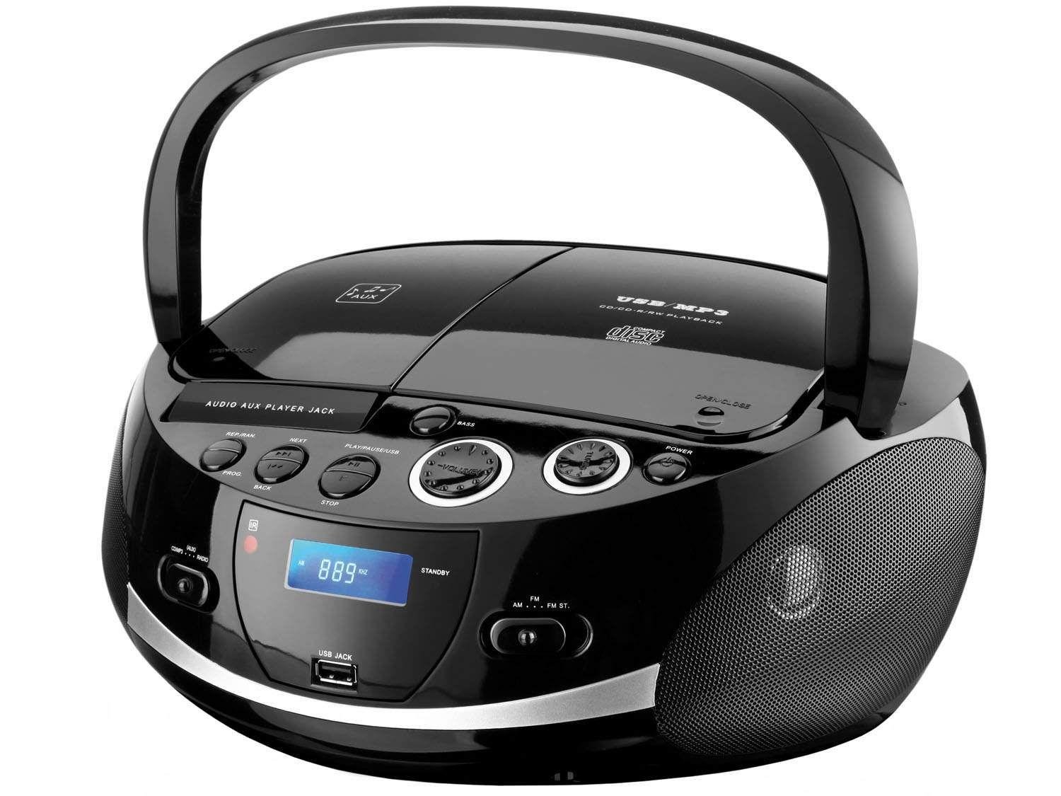 Caixa de Som Portátil Multilaser Boombox