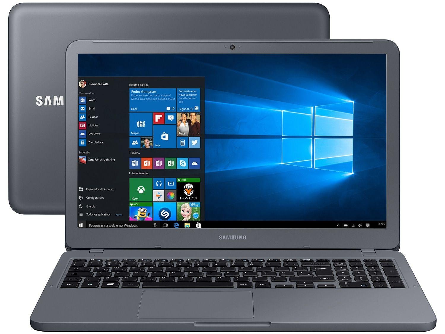 Notebook Samsung Essentials E20 Intel Dual Core