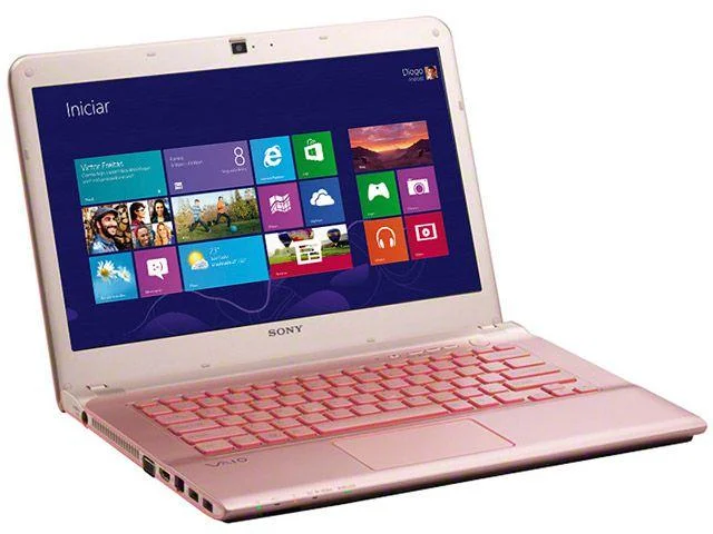 Notebook Sony VAIO Série E Colors c/ Intel Core i5