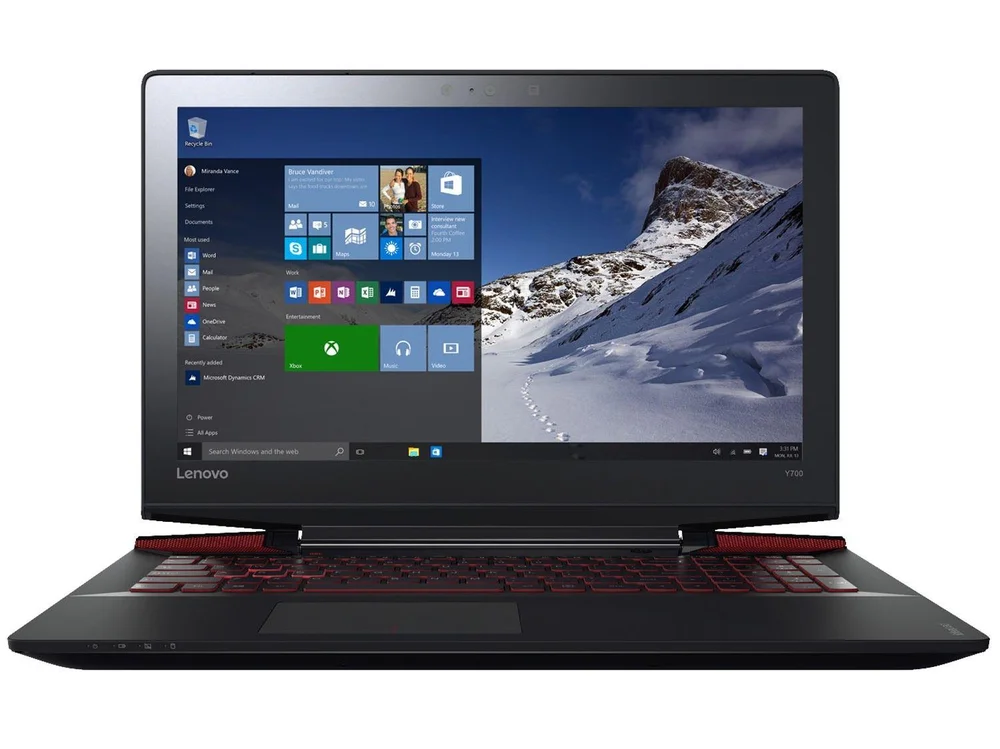Notebook Lenovo Y700 Intel Core i7 6ª Geração