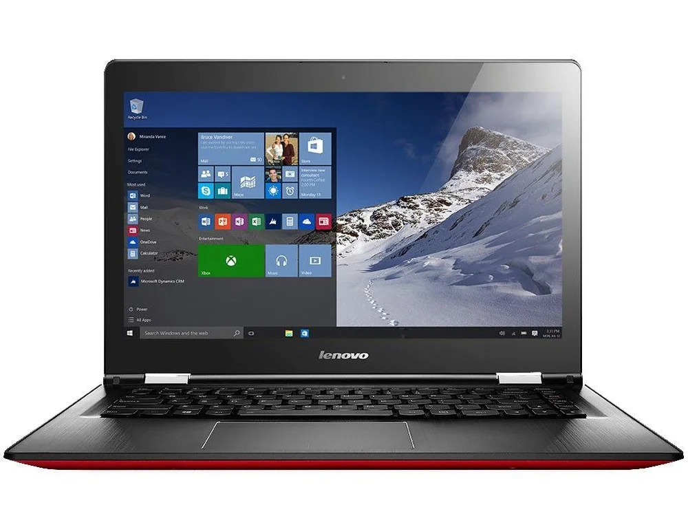 LENOVO　yoga　2　13　256GB　500GB　8GB　2-in-1 Notebook 2 em 1 Lenovo Yoga 500 Intel Core i3 4GB