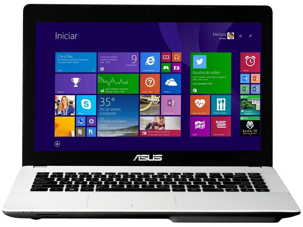 Notebook Asus X451 com Intel Quad Core