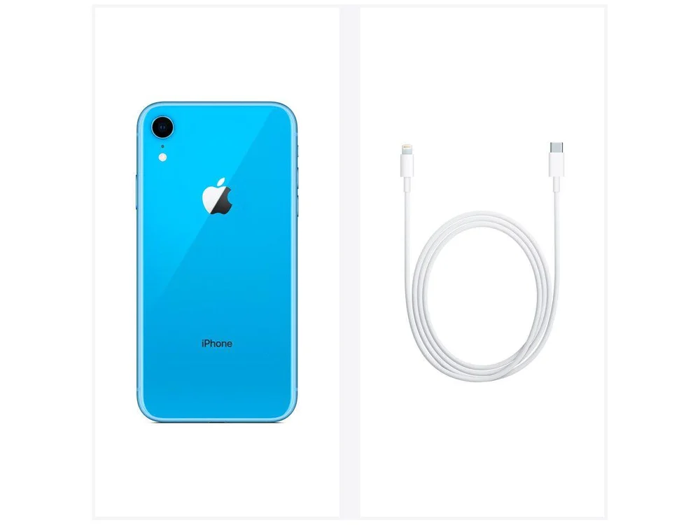 iPhone XR Apple 64GB Azul 6,1” 12MP iOS