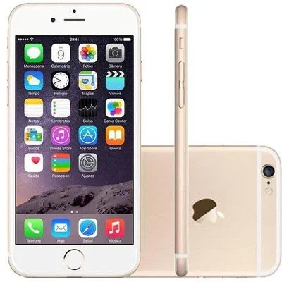 iPhone 6 Apple 16GB 4G iOS 8 Tela 4.7” Câm. 8MP