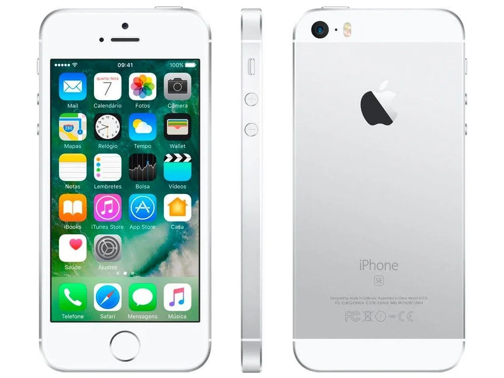 iPhone SE Apple 32GB Prateado 4G Tela 4”