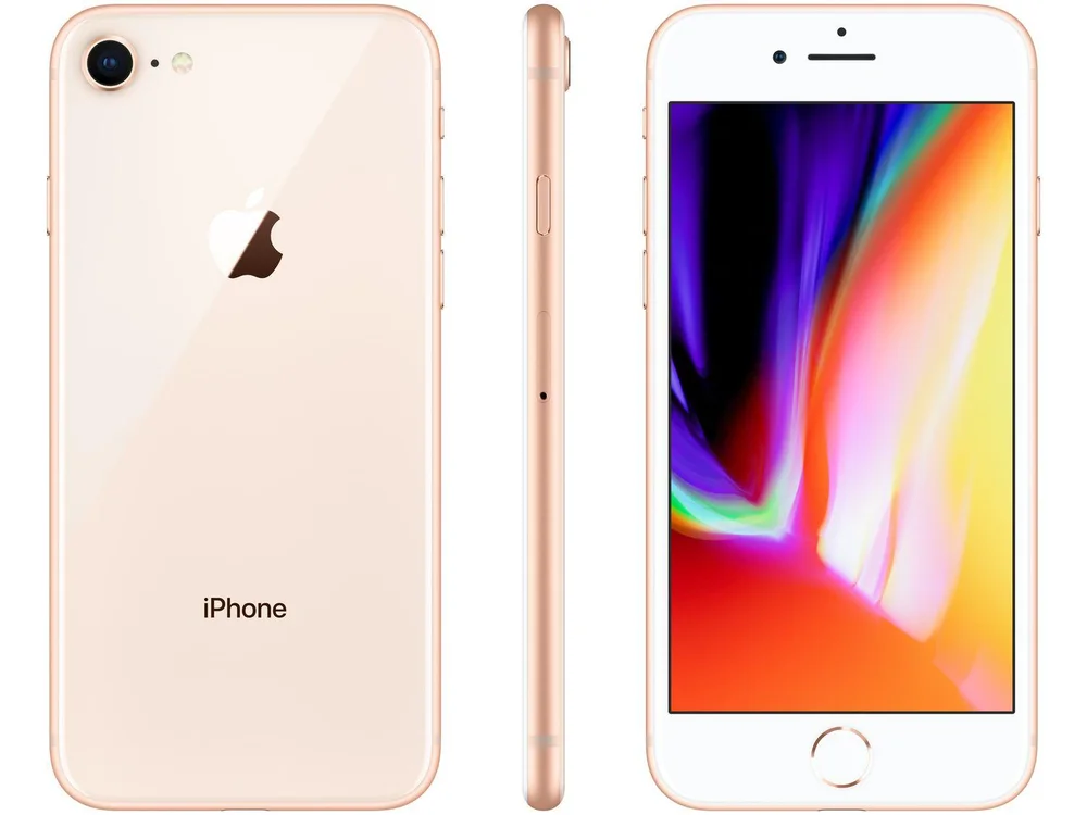 Apple iPhone 8 ゴールド　4.7インチ iPhone 8 Apple 256GB Dourado 4,7” 12MP