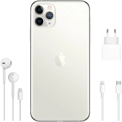 iPhone 11 Pro Max Apple 64GB Prateado 6,5” 12MP