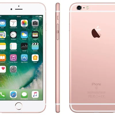 iPhone 6s Plus Apple 128GB Ouro Rosa 4G Tela 5.5”