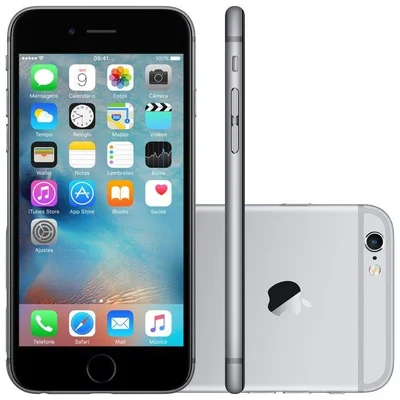 iPhone 6S Apple 64GB Cinza Espacial 4G Tela 4,7