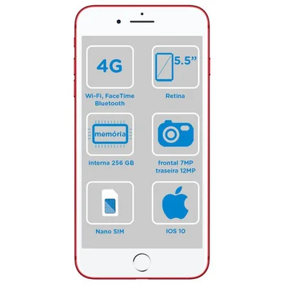 iPhone 7 Plus Red Special Edition Apple 256GB