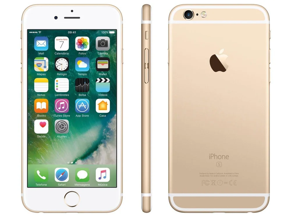 iPhone 6s Apple 16GB Dourado 4G Tela 4.7” Retina